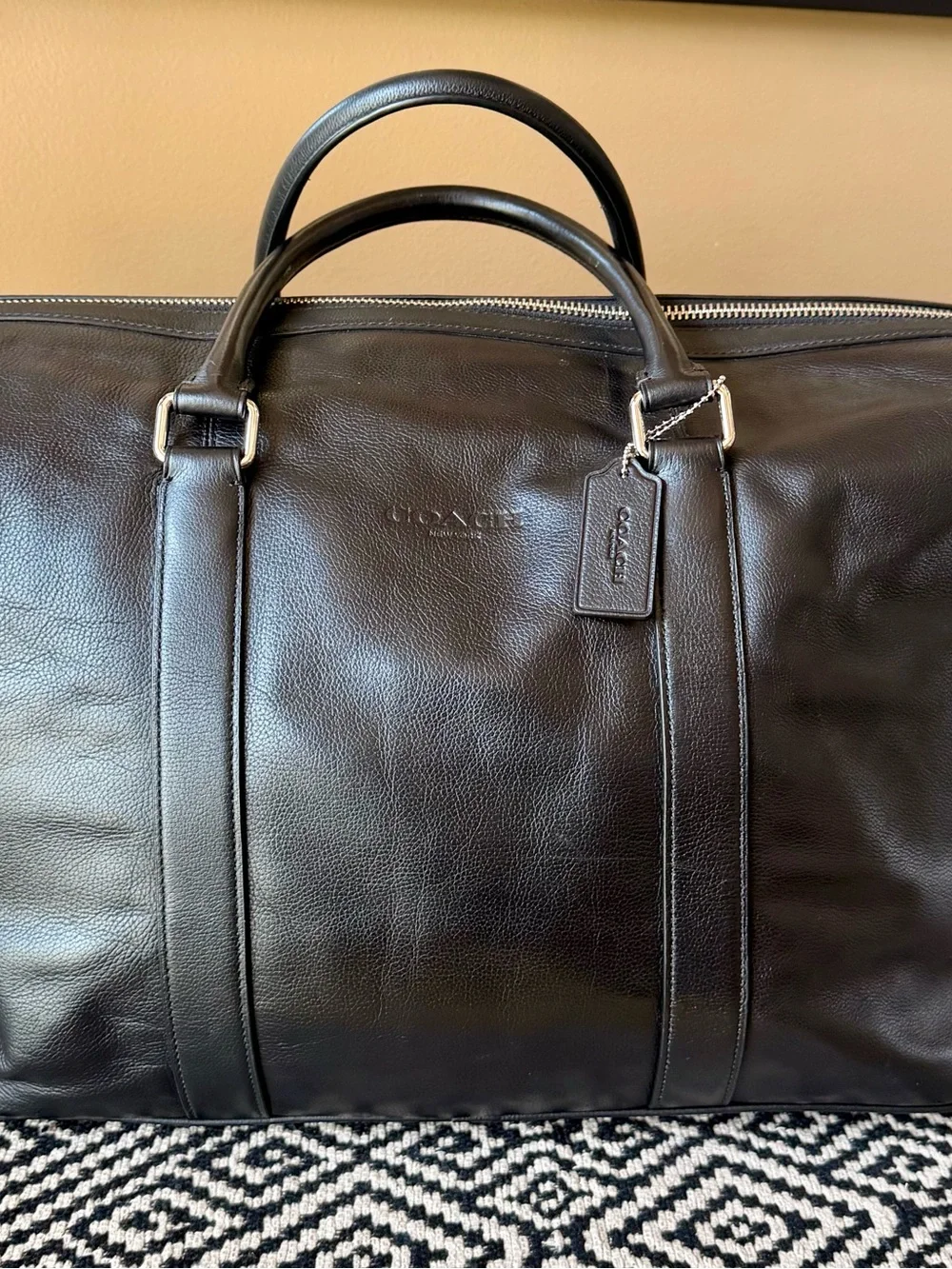 Coach Black Men’s Duffel Bag .